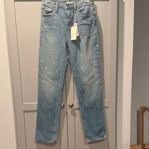 Vince Denim Blue Straight Leg Jeans